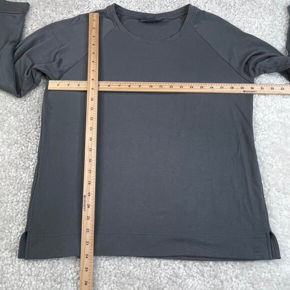 Free Fly Bamboo Fleece Crewneck Pullover Sweatshirt Graphite Gray - Picture 9 of 9